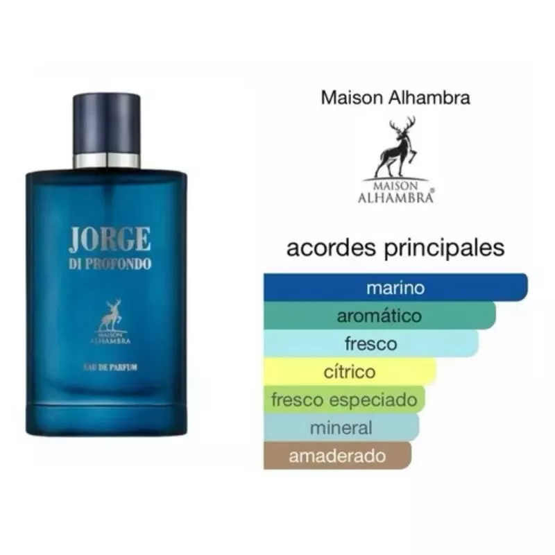 Jorge di Profumo Deep Blue Eau de Parfum 100ml miniatura 2