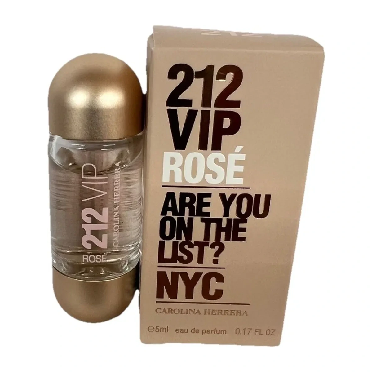 Miniatura Carolina Herrera 212 VIP Rose EDP 5ml