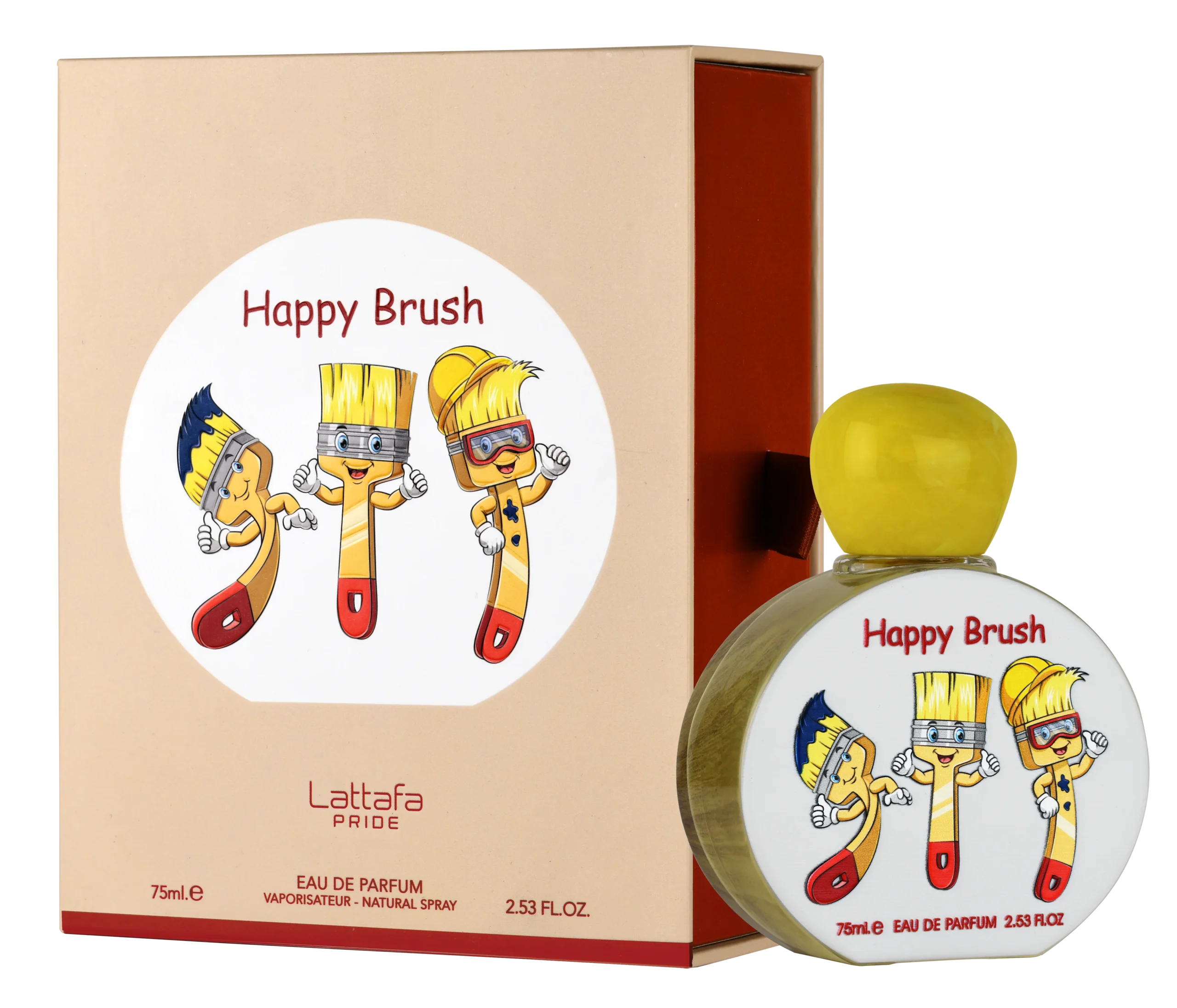Lattafa Pride Kids Happy Brush EDP 75ml miniatura 2
