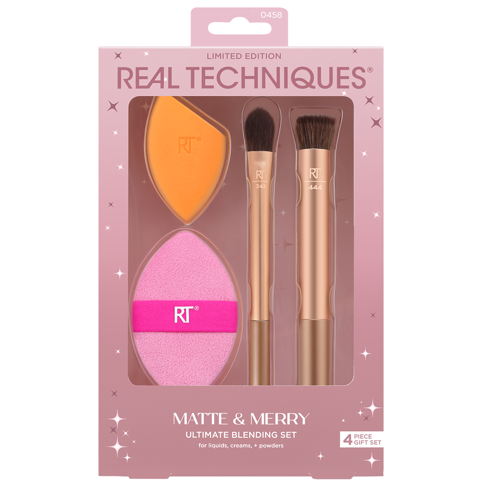 Real Techniques Matte & Merry Ultimate Blending Set 4 Peças
