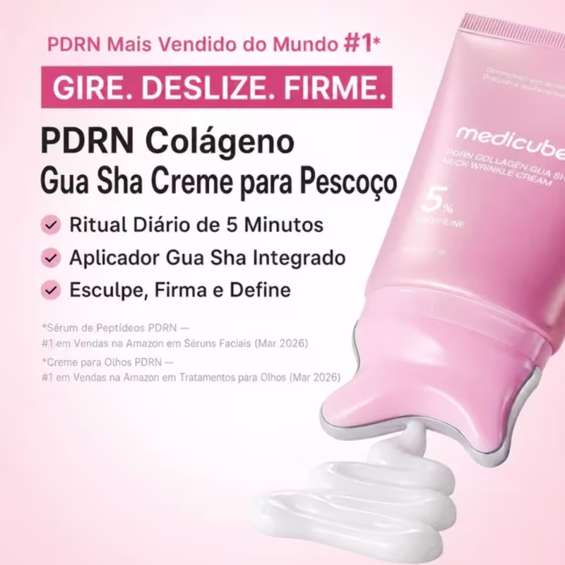 Medicube PDRN Collagen Gua Sha Neck Wrinkle Cream 5% Vplufiline 90g miniatura 4