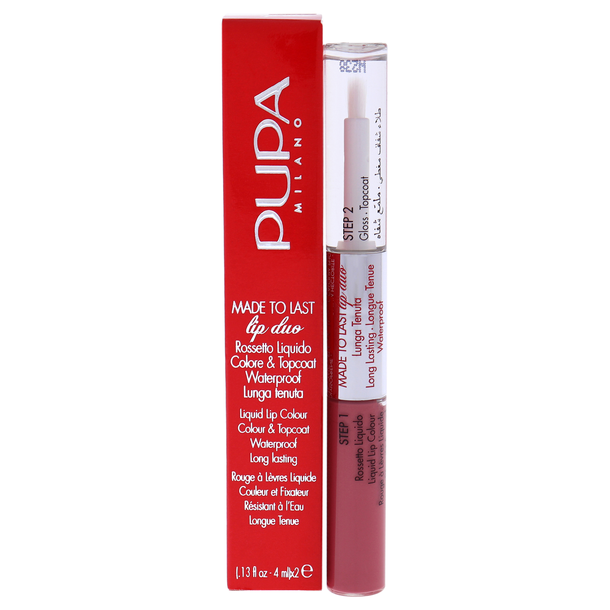 Pupa Made to Last Lip Duo — Batom líquido 4 ml miniatura 2