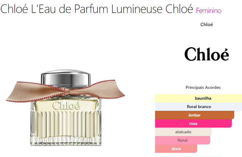 Chloé Eau de Parfum Lumineuse 100ml miniatura 2
