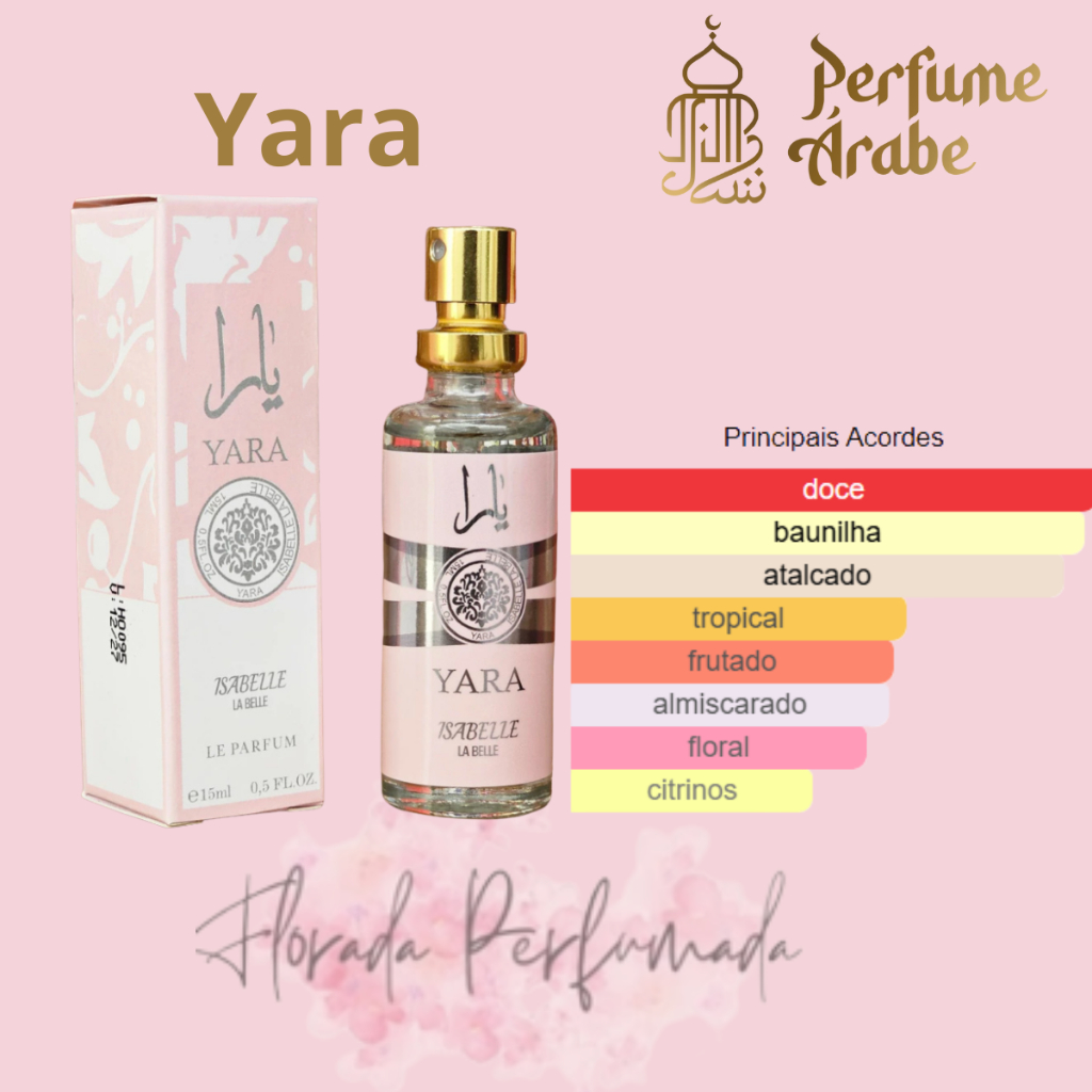 miniatura  YARA LE PARFUM ISABELLE 15ml miniatura 2