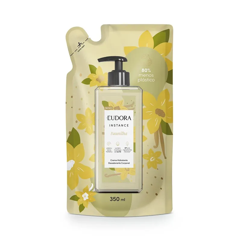 EUDORA INSTANCE BAUNILHA REFIL 350ml
