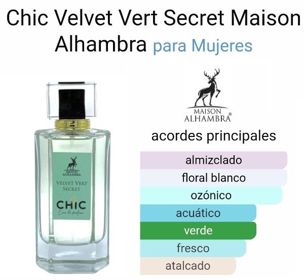 Chic Velve Vert Secret 100ml miniatura 2