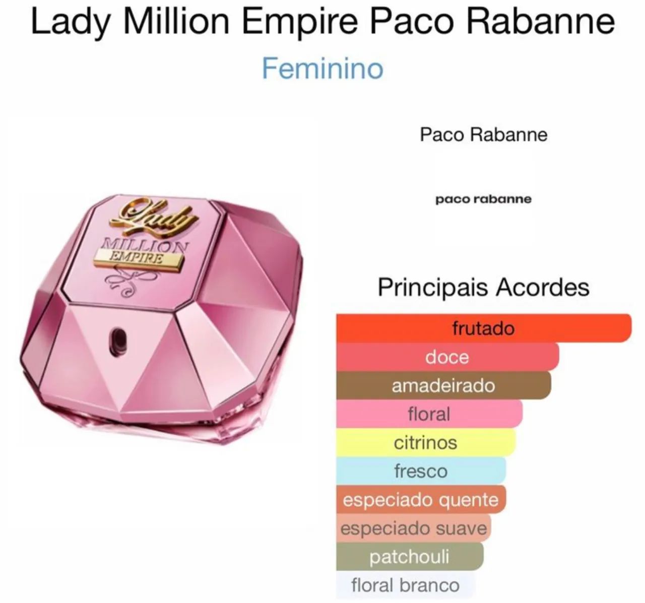 Lady Million Empire Eau de Parfum 50ml miniatura 2