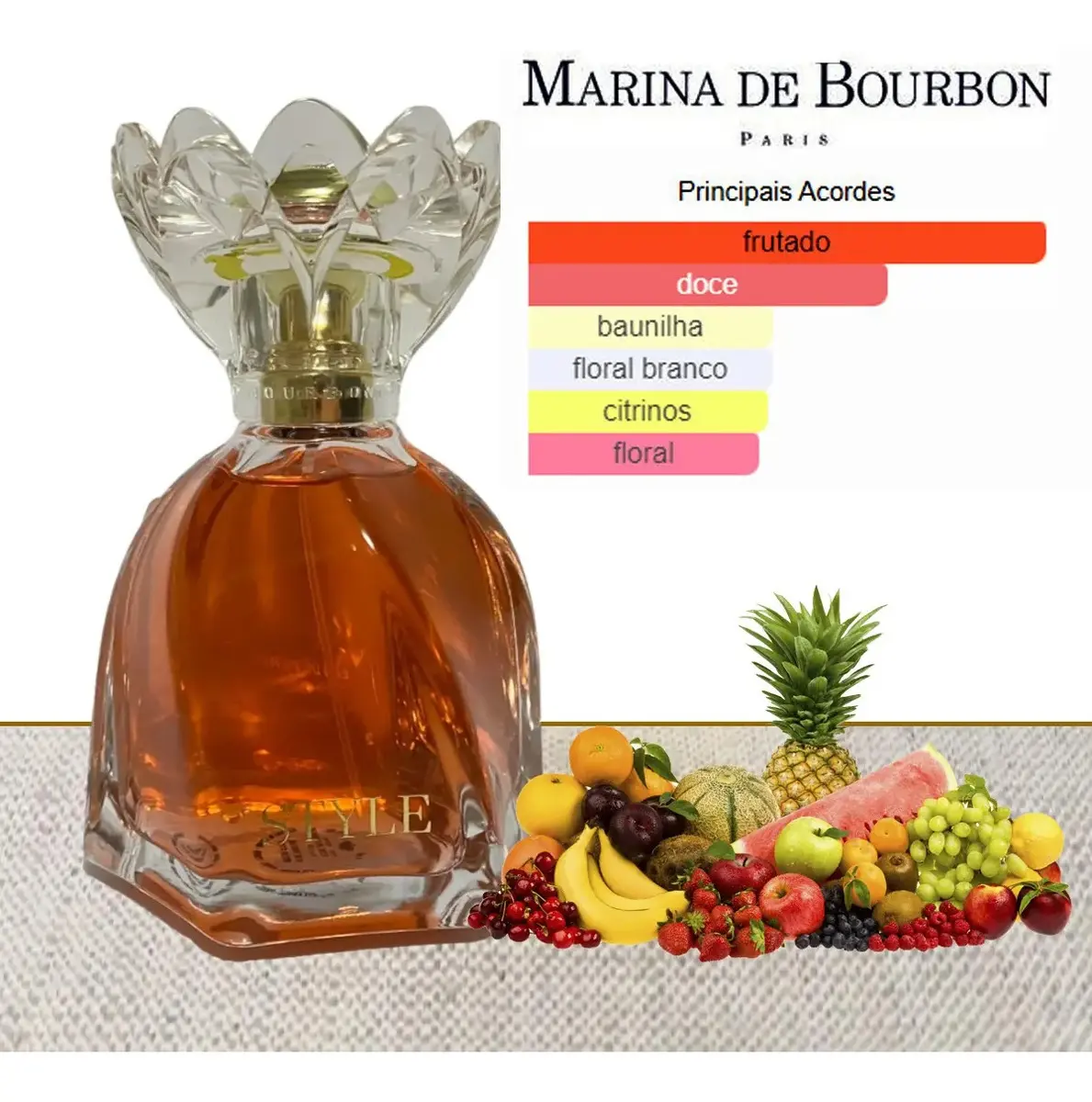 romantic style  100ml marina de bourbon miniatura 2