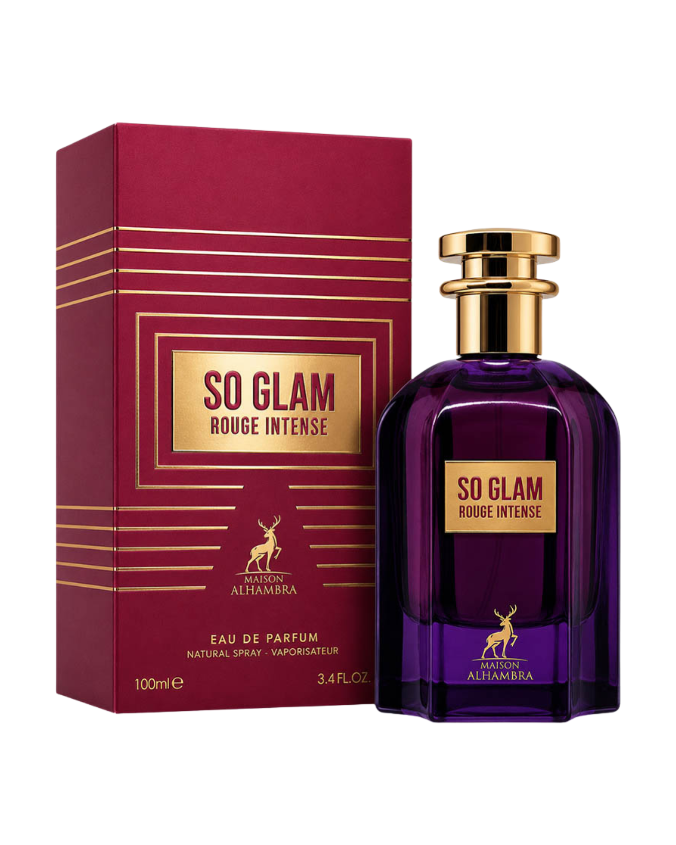 Maison Alhambra So Glam Rouge Intense Eau de Parfum 100 ml