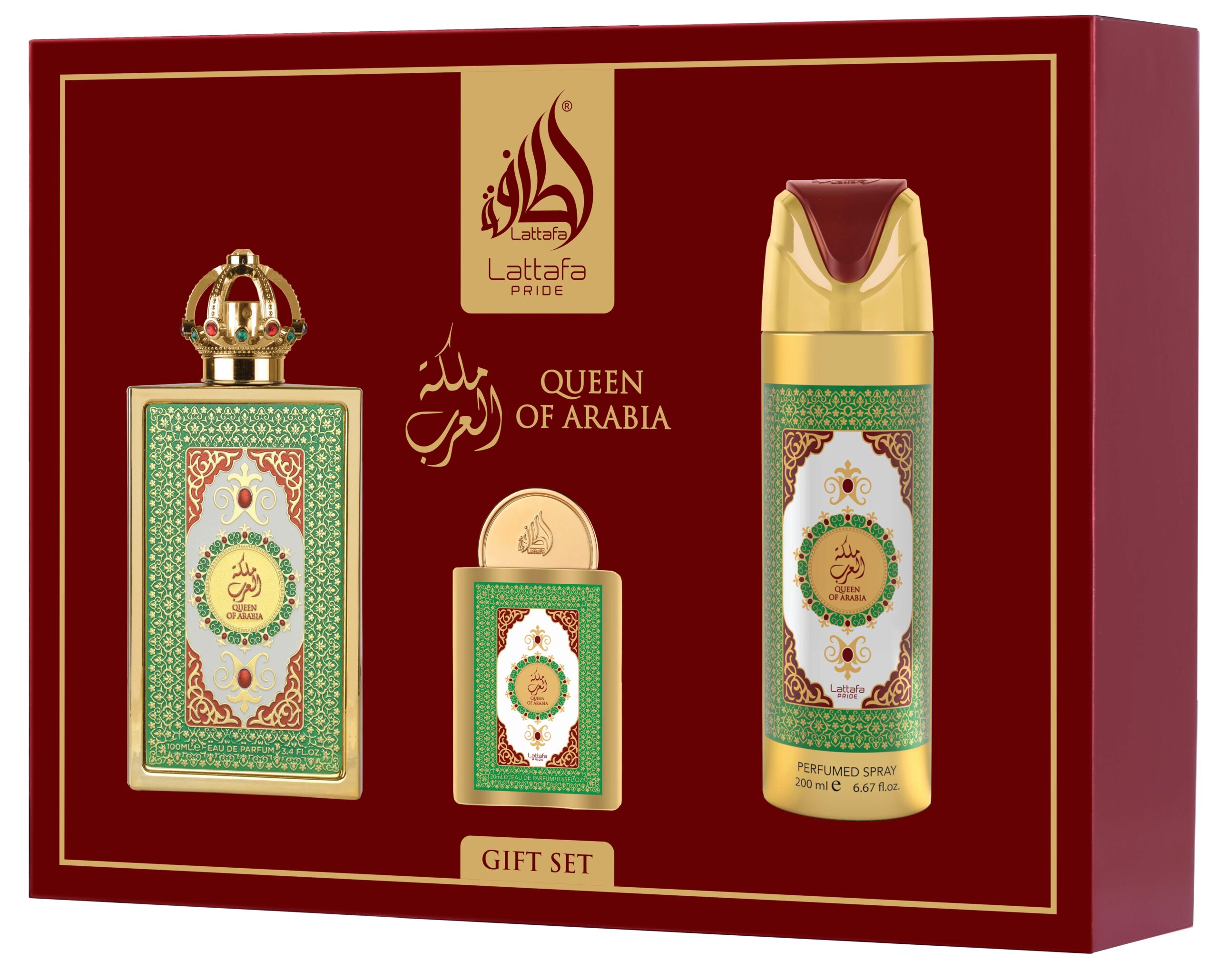Kit Lattafa Queen of Arabia