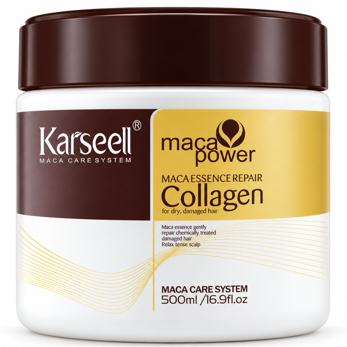 Karseell Maca Essence Repair Collagen Hair Mask 500 ml